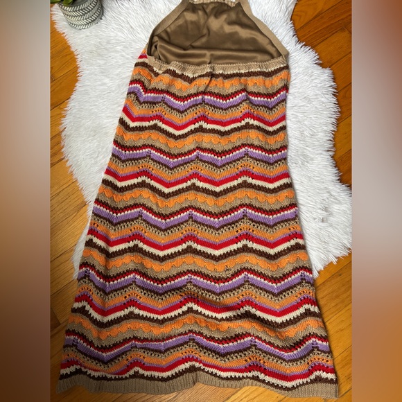 SO Crochet Halter Mini Dress 🧡 - Picture 9 of 12